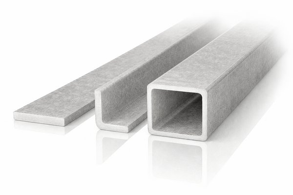 GRP standardprofiler i lager - Fibrolux GmbH