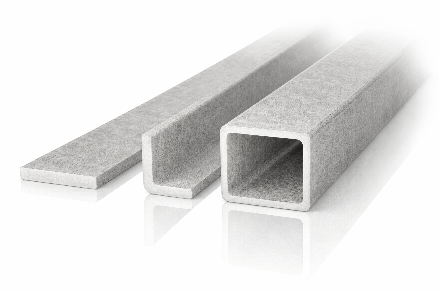 GRP standardprofiler på lager - Fibrolux GmbH