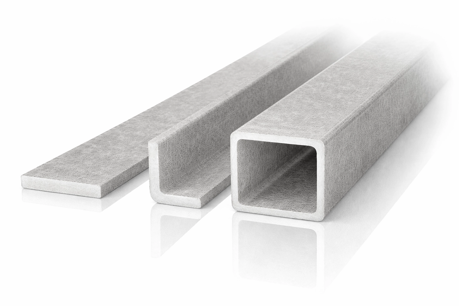 GRP standardprofiler på lager - Fibrolux GmbH
