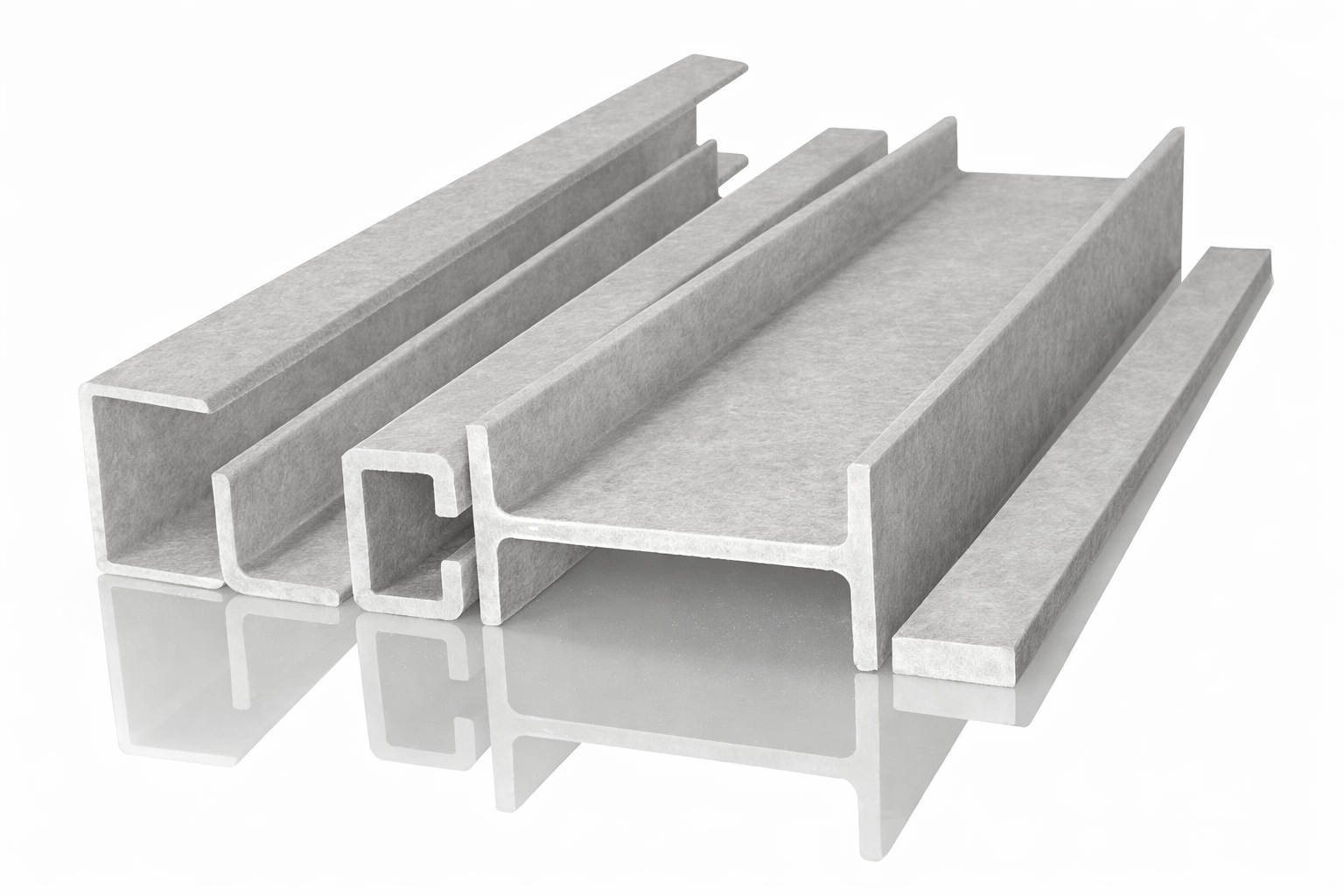 GRP standardprofiler på lager - Fibrolux GmbH