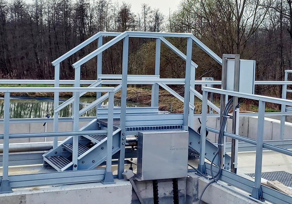 Passerelles en PRV - Fibrolux GmbH