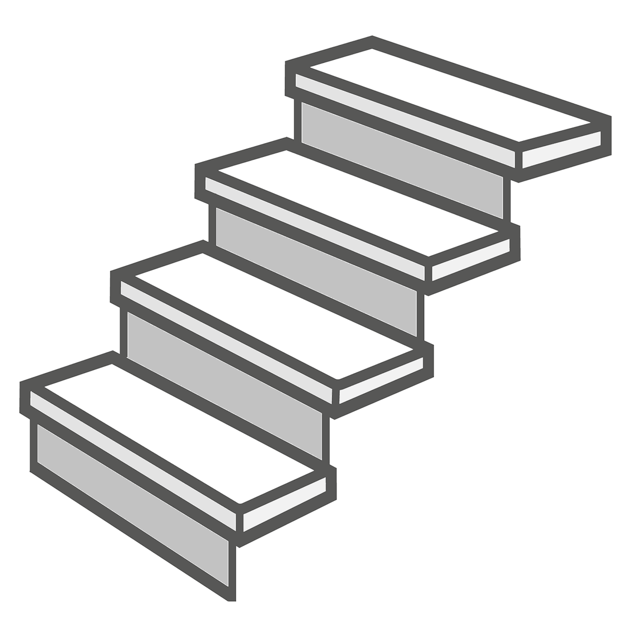 GFK Treppenstufen Navigations Icon