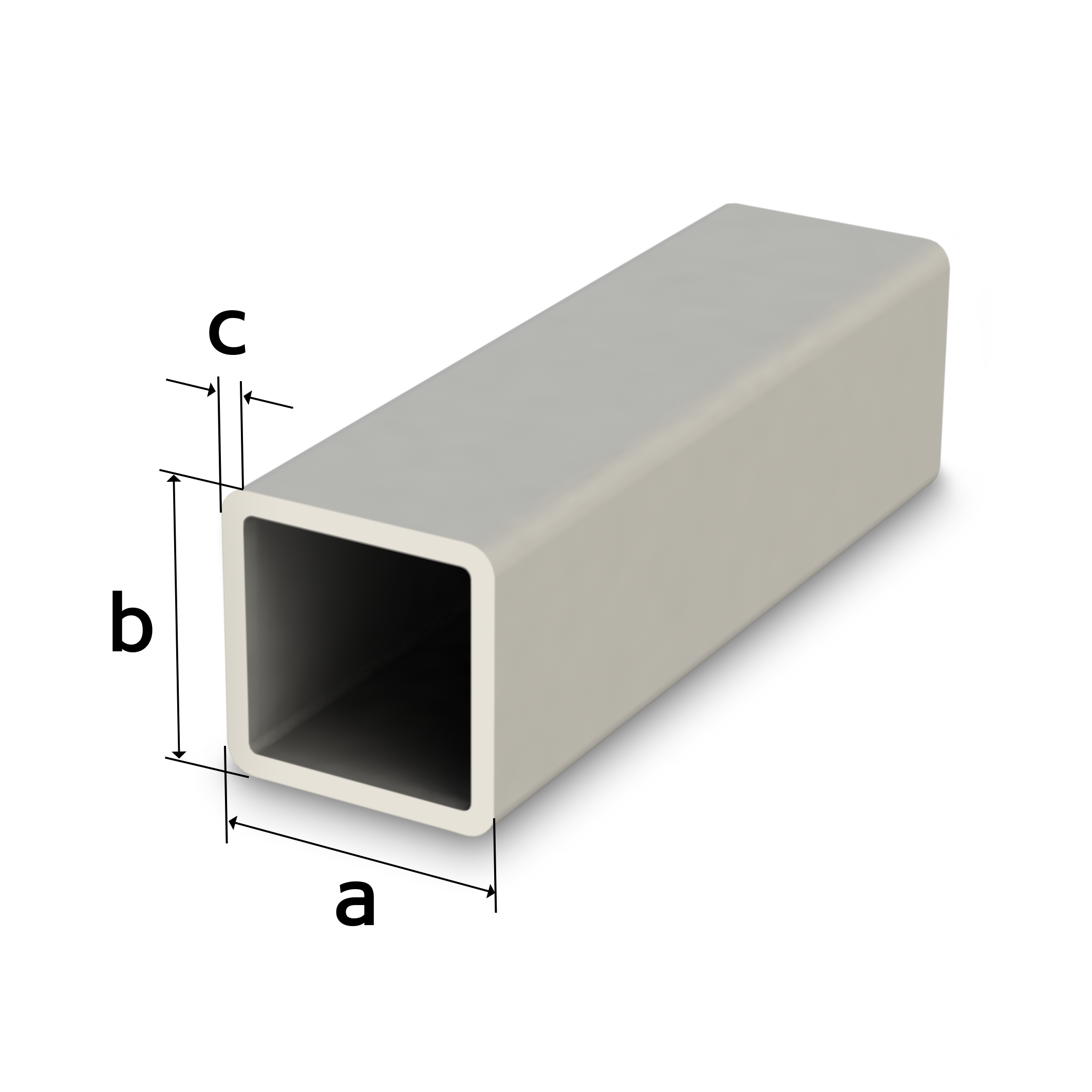 Rektangulære rør - Fibrolux GmbH