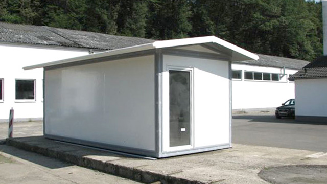 Maisons à construction rapide en PRV - Fibrolux GmbH