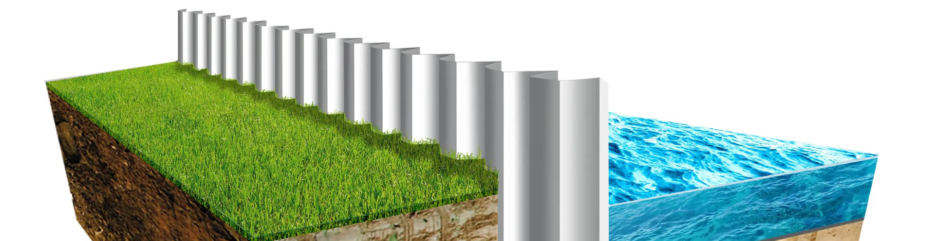 Perfil de PRFV para tablestacas - Fibrolux GmbH