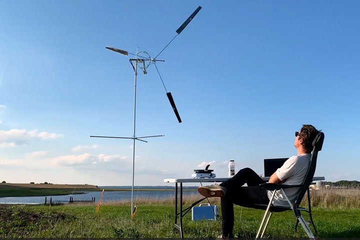Mobiele windturbine